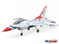 F-16 Thunderbirds 0.8m SAFE Select BNF Basic (EFL78500, EFL178500)