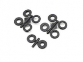 RPM [80332] Snap-Tite Body Savers (1/4" or 6mm) - Black 