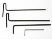 5476 Traxxas: Hex wrenches; 1.5mm, 2mm, 2.5mm, 2.5 ball