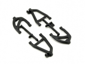 RPM [80672] Rear A-arms for the 1/16th Scale Slash 4x4 - Black 