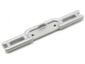 RPM [80486] Traxxas Revo Tubular Rear Bumper - Dyeable Silver 