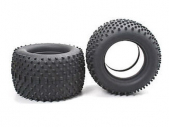 3970 Traxxas: SportTraxx tires, medium compound (1 pair) (tires only) T-maxx