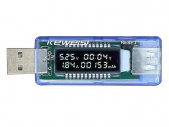 Miernik USB - pojemności, napięcia, prądu 4V-20V 0-3A