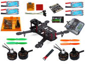 Quadcopter dron F250 z CC3D Orange, FlySky FS-i6 oraz zestawem narzędzi, RTF