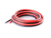 Przewód silikonowy 2,5 mm² (13 AWG) / ok.1mb (czarny + czerwony)