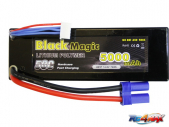 Black Magic LiPol Car 14.8V 5000mAh 50C EC5