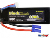 Black Magic LiPol Car 14.8V 6500mAh 50C EC5