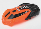 TRAXXAS 6613: Kabina modelu Alias - pomarańczowa