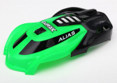 TRAXXAS 6614: Kabina modelu Alias - zielona 
