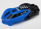 TRAXXAS 6612: Kabina modelu Alias - niebieska