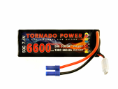 Tornado Power 7,4V 6600mAh 50C NANO (EC5)