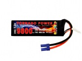Tornado Power 7,4V 9800mAh 35C NANO (EC5) 