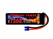 Tornado Power 7,4V 7200mAh 35C NANO (EC3)