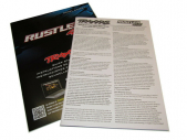 Oryginalne instrukcje do modelu Rustler 4x4 z wykazem części zamiennych