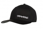 Traxxas Logo Flexfit Hat Curve Bill Black/White