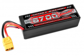 TeamCorally: Akumulator LiPo 11,1V 6700mAh 50C (XT90) z adapterem TRAXXAS