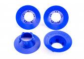 Wheel covers, blue (4) (fits #9572 wheels)
