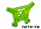 Shock tower, rear, 7075-T6 aluminum (green-anodized) (fits Sledge®)