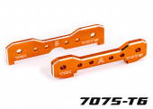 Tie bars, front, 7075-T6 aluminum (orange-anodized) (fits Sledge®)