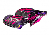 Body, Slash® 2WD (also fits Slash® VXL & Slash® 4X4), pink & purple (painted, decals applied)