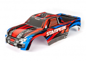 Body, Stampede® 4X4, red (painted, decals applied)