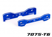 Tie bars, rear, 7075-T6 aluminum (blue-anodized) (fits Sledge®)