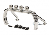 Roll bar (assembled with LED light bar)/ roll bar mounts, left & right/ 2.6x12mm BCS (self-tapping) (4) (fits #9212 body)