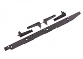 Frame mount, flatbed (4)/ stiffener (fits TRX-6® Ultimate RC Hauler)