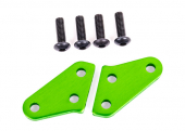 Steering block arms (aluminum, green-anodized) (2) (fits #9537 and 9637 steering blocks)