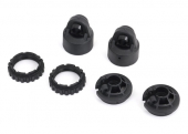 Shock caps, GT-Maxx® shocks (2)/ spring perch/ adjusters (2) (for 2 shocks) (for Sledge™)