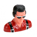 1/5 Pilot.Civilian w/Headphones&Sunglasses (Red)