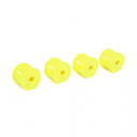 Losi felga przednia/tylna żółta (4): Mini-T 2.0