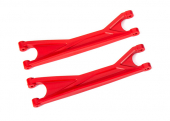 Suspension arms, upper, red (left or right, front or rear) (2) (for use with #7895 X-Maxx® WideMaxx® suspension kit)