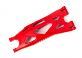 Suspension arm, lower, red (1) (right, front or rear) (for use with #7895 X-Maxx® WideMaxx® suspension kit)