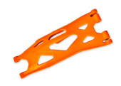 Suspension arm, lower, orange (1) (right, front or rear) (for use with #7895 X-Maxx® WideMaxx® suspension kit)