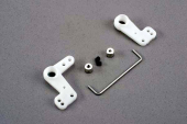 Bellcranks (l&r)/ 1.5mm wire draglink/ 1.5mm set screw collars (2)