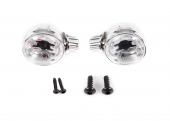 Headlight housings (left & right)/ headlight lens (2)/ 2.6x8 BCS (2)/ 1.6x7 BCS (self-tapping) (2) (fits #9333 or 9335 body)