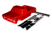 Body, Chevrolet C10 (red) (includes wing & decals) (requires #9415 series body accessories to complete body)