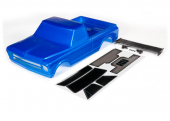 Body, Chevrolet C10 (blue) (includes wing & decals) (requires #9415 series body accessories to complete body)