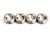 4934 Traxxas: Aluminum Caps Pivot Balls T-Maxx (4)