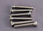 Screws, 3x20mm countersunk machine screws (6)