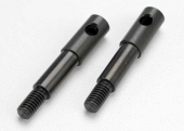 5537 Traxxas: Front Left & Right Wheel Spindles Jato (2)