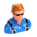 1/6 Pilot - Civilian. Headset & Sunglasses