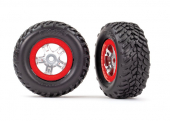 7073A: Traxxas Tires/Wheels Assembled Glued Left & Right