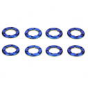 Wheels Rings, Blue (8): McRC