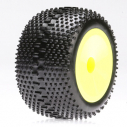 Dish Wheel, Yellow/Kingpin Tire (4): MLST/2