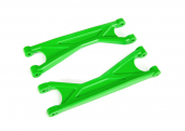 Suspension arms, green, upper (left or right, front or rear), heavy duty (2)