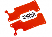 Suspension arm covers, red, rear (left and right)/ 2.5x8 CCS (12)