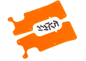 Suspension arm covers, orange, rear (left and right)/ 2.5x8 CCS (12)