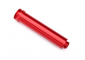 Body, GTR shock, 77mm, aluminum (red-anodized) (rear, no threads)
